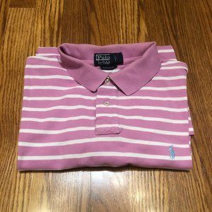 Mens Ralph Lauren Stripped Polo SS Shirt Sz XL